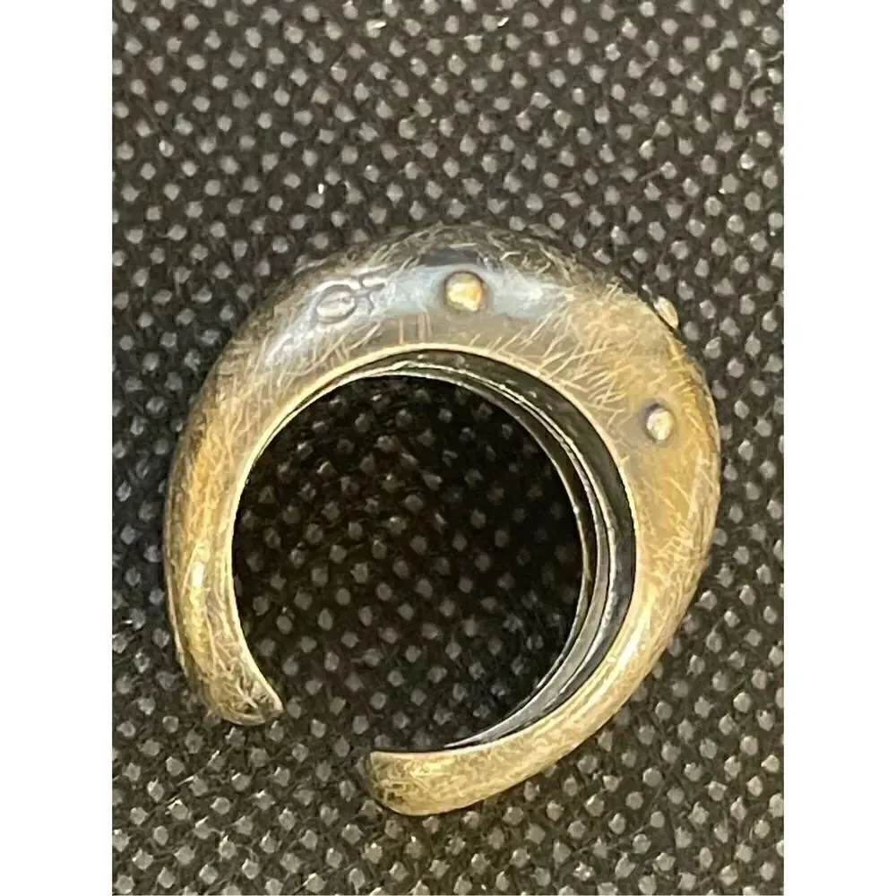 Solid Sterling Silver Avant Garde Ring
